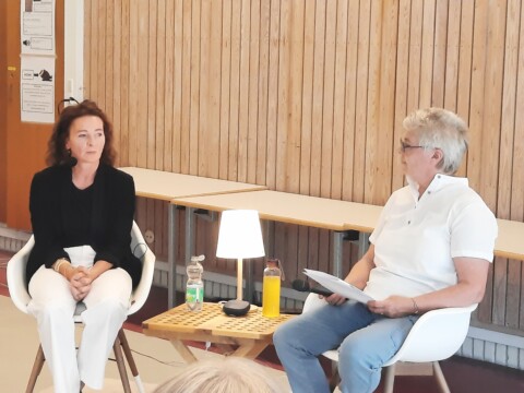 juni 26 havde vi talkshow med kommunaldirektør Sine Sunesen.